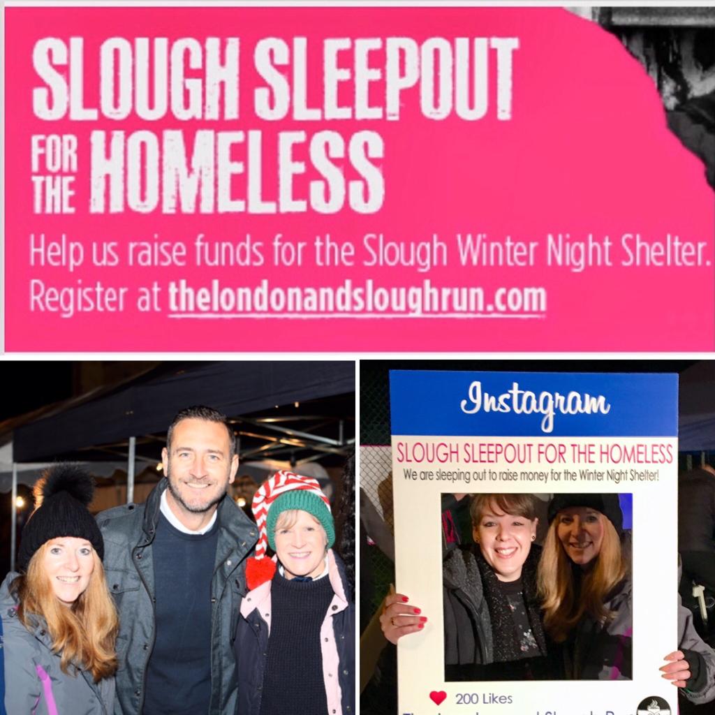 Will you sleep out with us on the 25th November 2017?